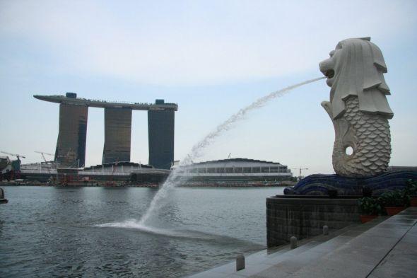Singapur - Merlion Park