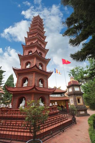 Hanoj, pagoda Tran Quoc