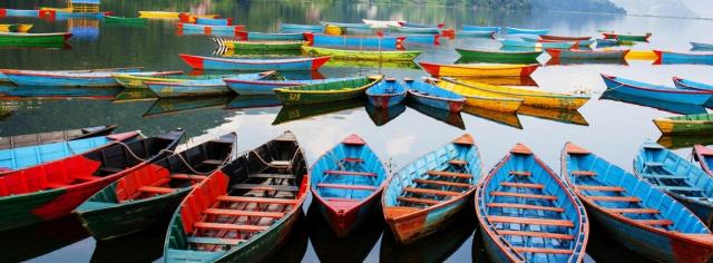 Nepal, jezero Phewa
