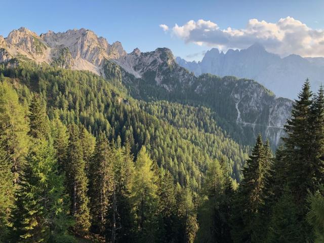 Monte Lussari, Alpy