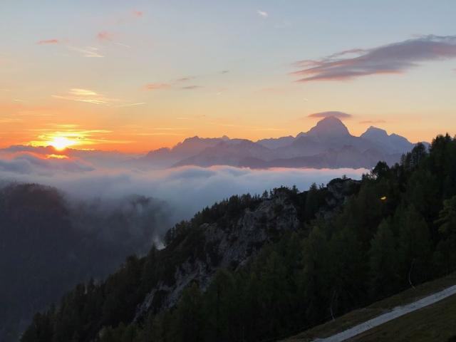 Monte Lussari, Alpy