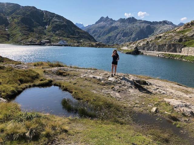 Švýcarsko, expres, St. Moritz, Matterhorn