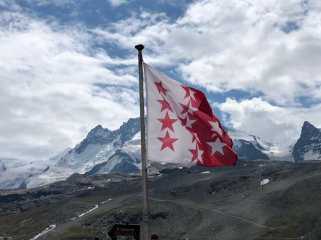 Švýcarsko, expres, St. Moritz, Matterhorn