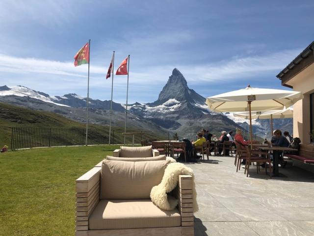 Švýcarsko, expres, St. Moritz, Matterhorn
