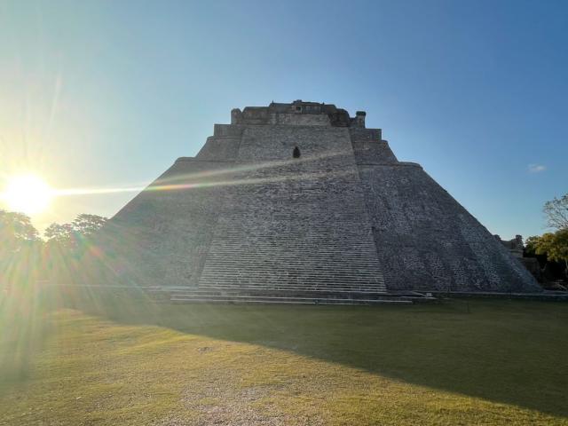 Mexiko, Yukatán, pyramidy