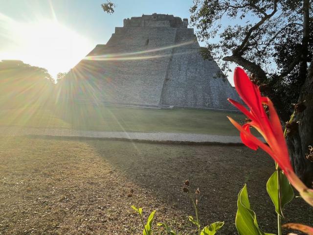 Mexiko, Yukatán, pyramidy