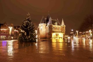 Předvánoční Amsterdam