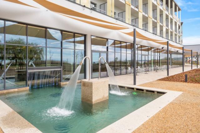 Outdoor indoor pool