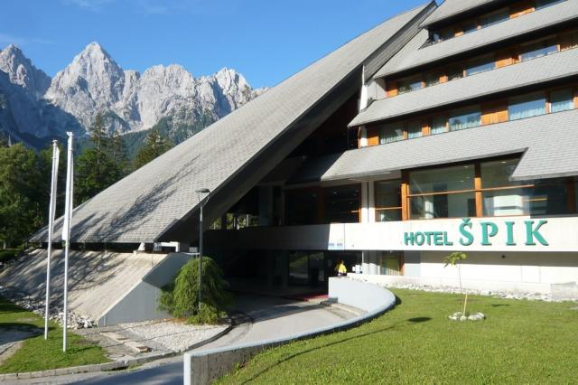 28. Naše ubytování v Hotelu Špik v Gozd Martuljek