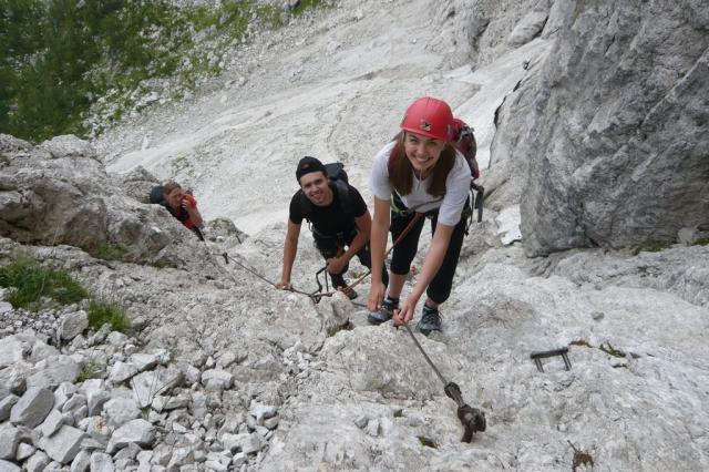 6. Zajištěná cesta na Malou Mojstrovku