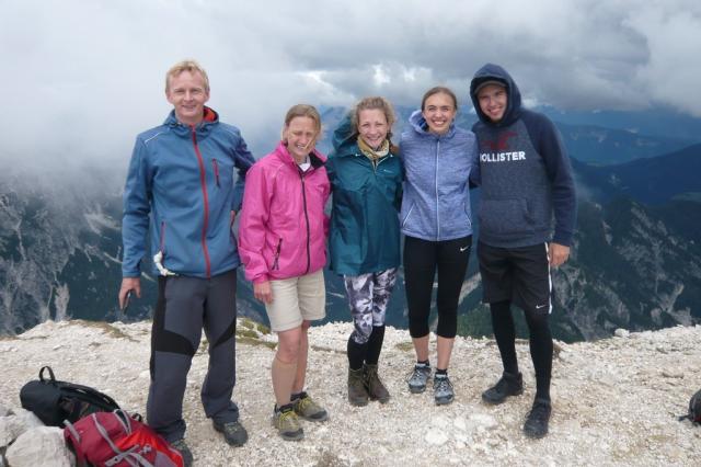 15. Julské Alpy - na vrcholu Mala Mojstrovka