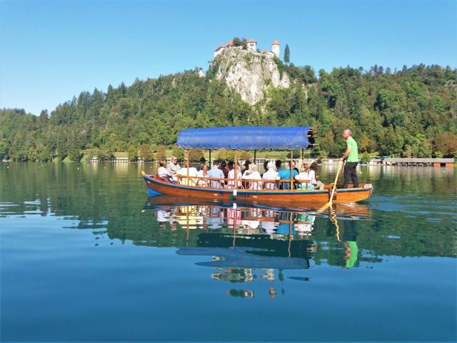 Pletna a Bledský hrad