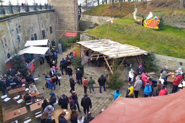 Advent na pevnosti Königstein (1)