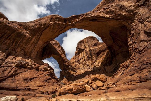 Národní park Arches - Double Arch