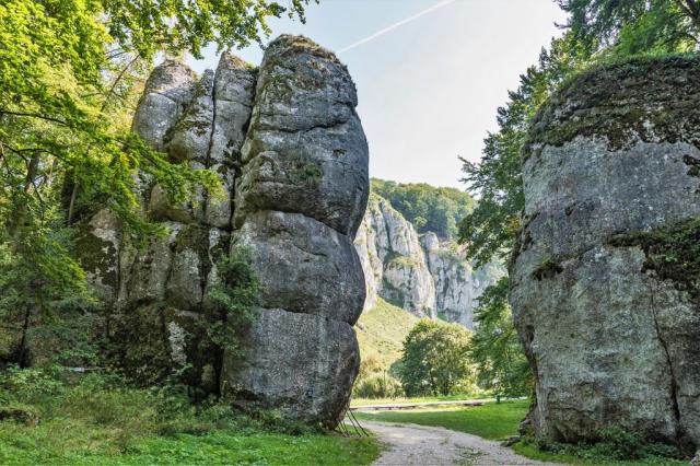 Ojcowský národní park - skalní útvary