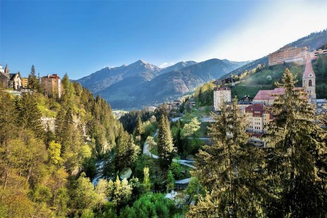 Lázeňské městečko Bad Gastein v Salcbursku - zájezdy do Rakousk