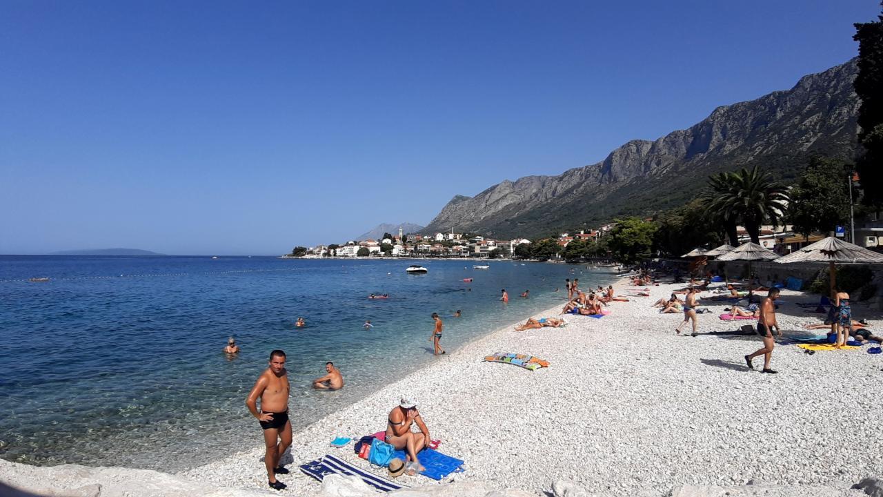 Gradac - pláž
