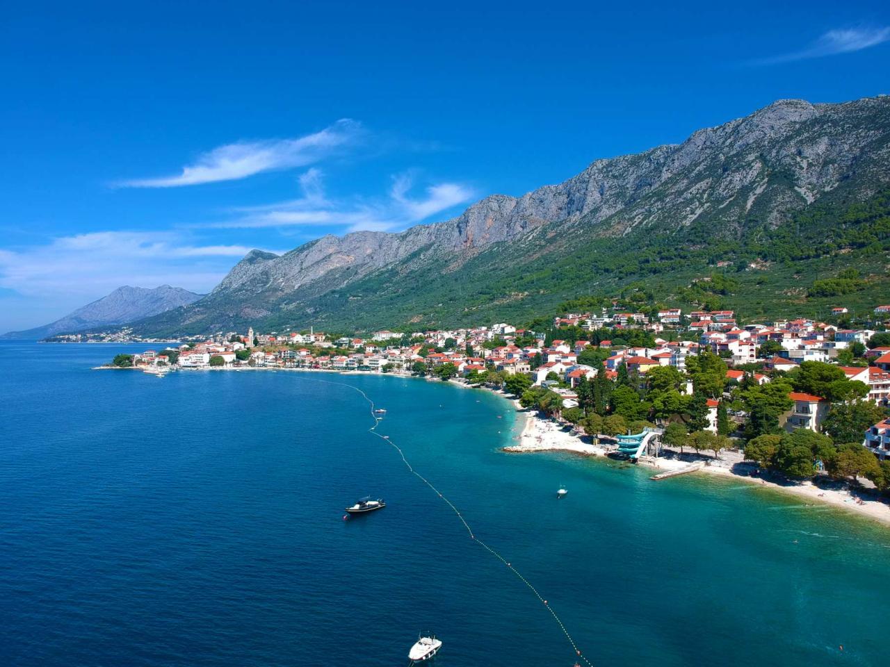 Gradac - pobřeží