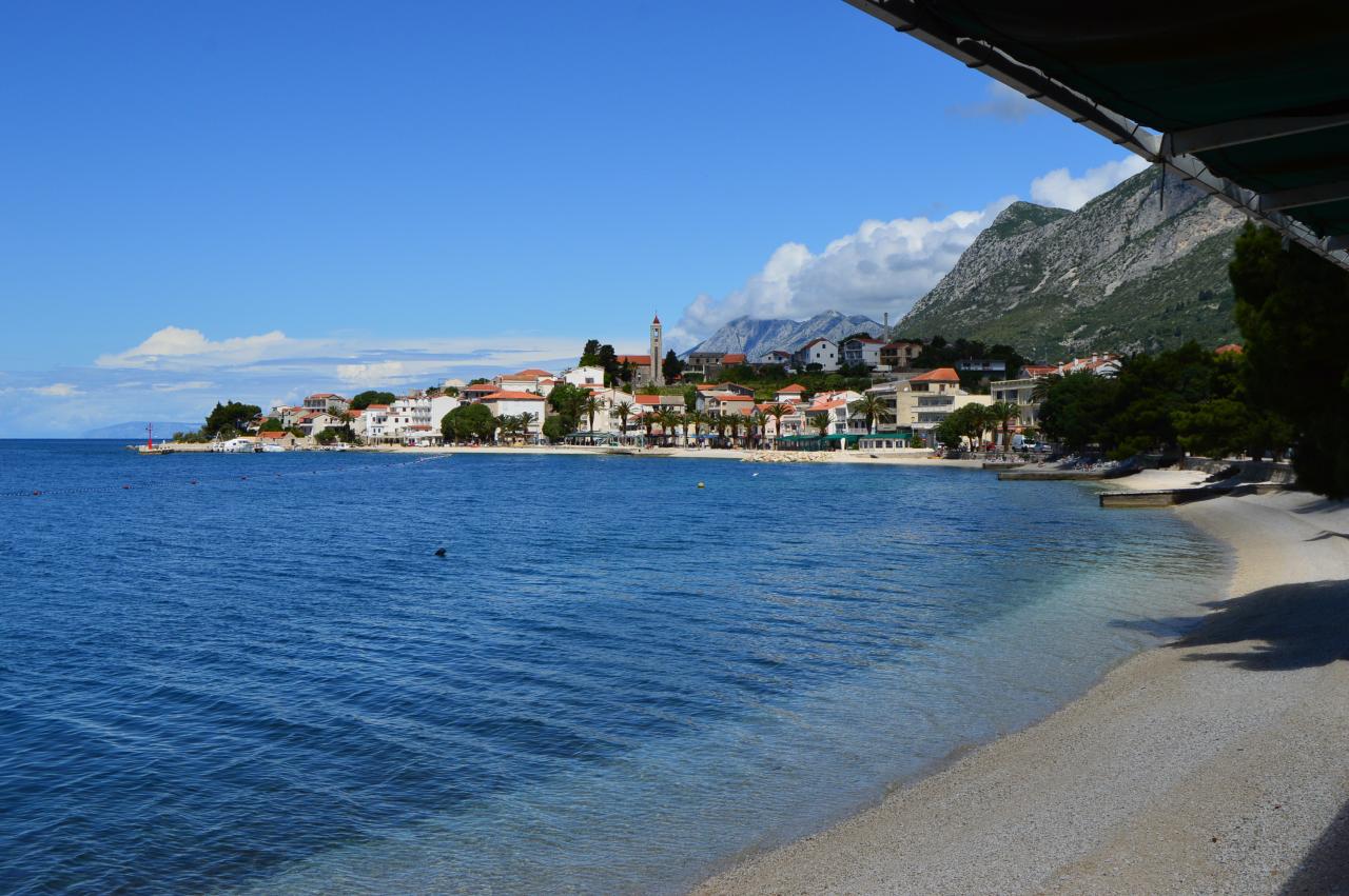 Gradac - pláž