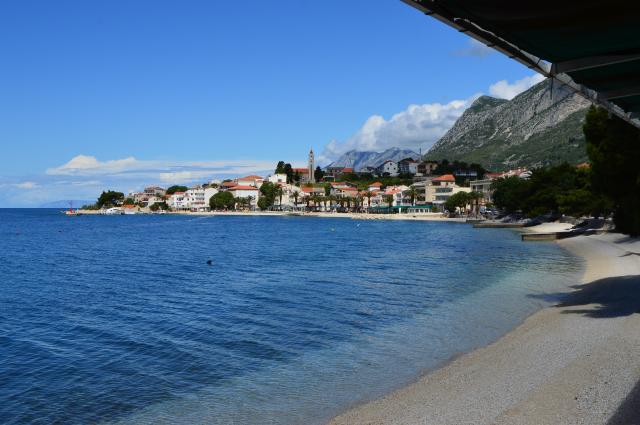 Gradac - pláž