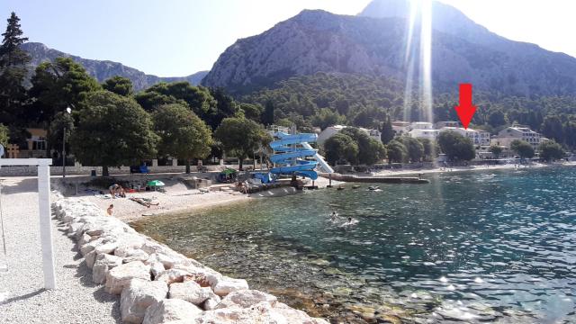 Gradac - pláž