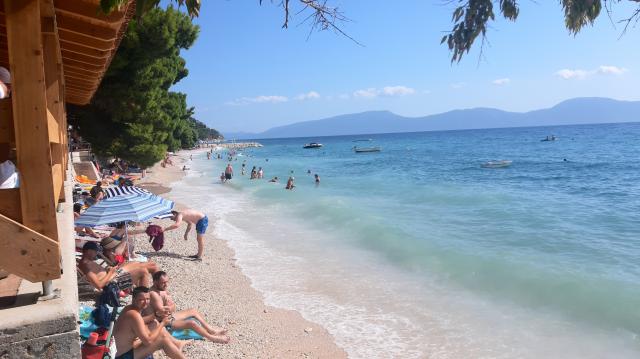 Gradac - pláž