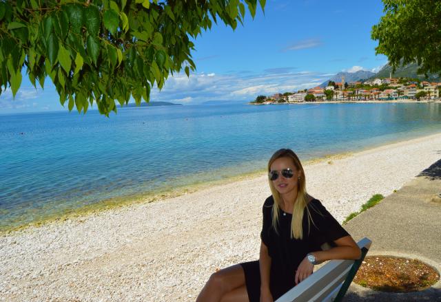 Gradac - pláž
