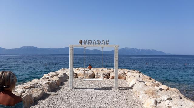 Gradac - pláž