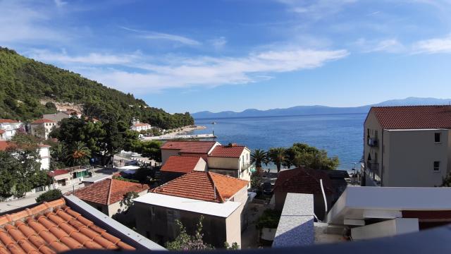 Apartmány Luna - pohled ze střechy směrem k moři