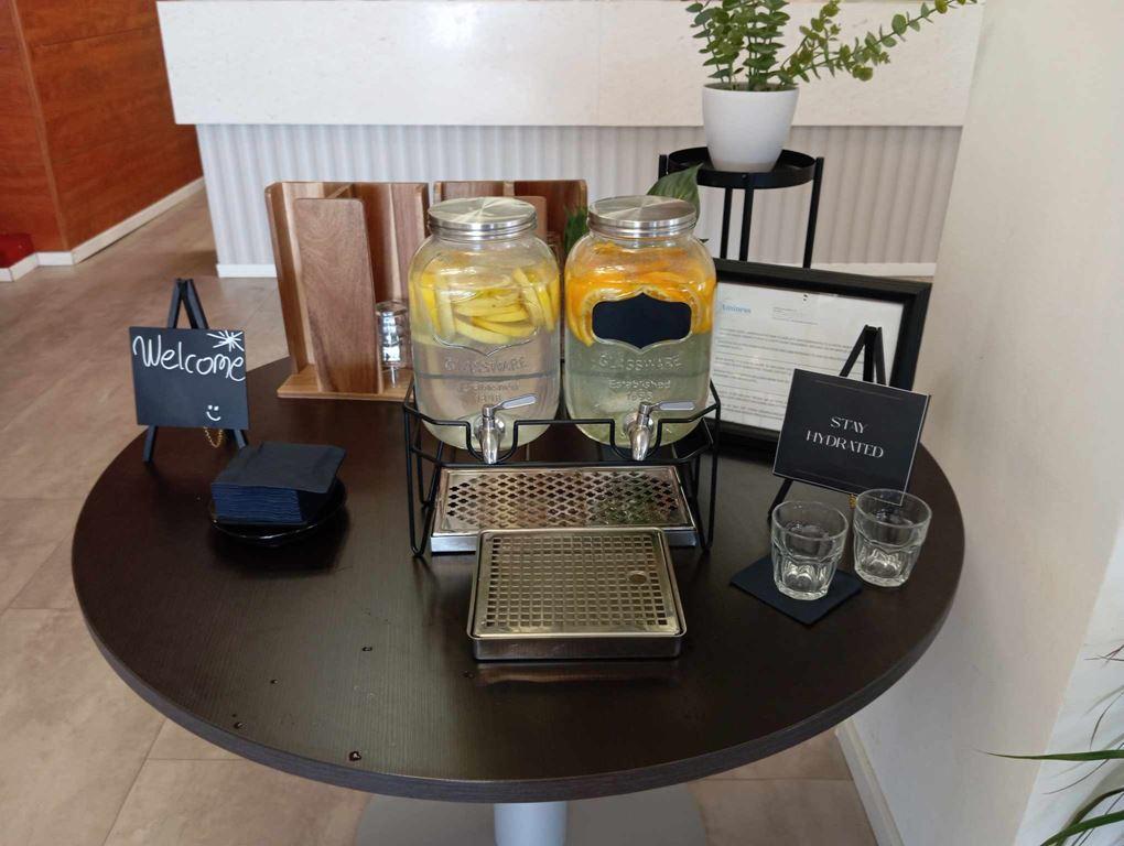 Mediteran, nápoje k dispozici