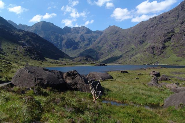 Loch Corruisk na ostrově Skye