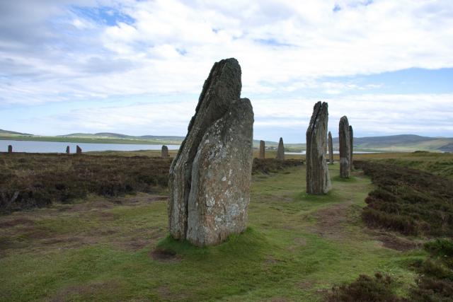 Ring of Brodgar na Orknejských ostrovech