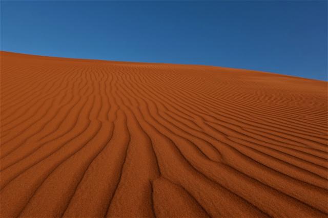 Struktury pouště Wahiba Sands