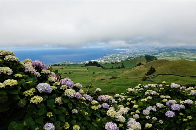 Výhledy na Sao Miguelu