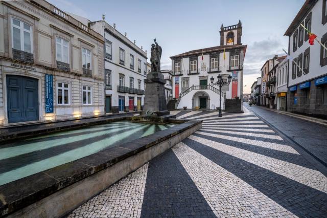 Uličky města Ponta Delgada
