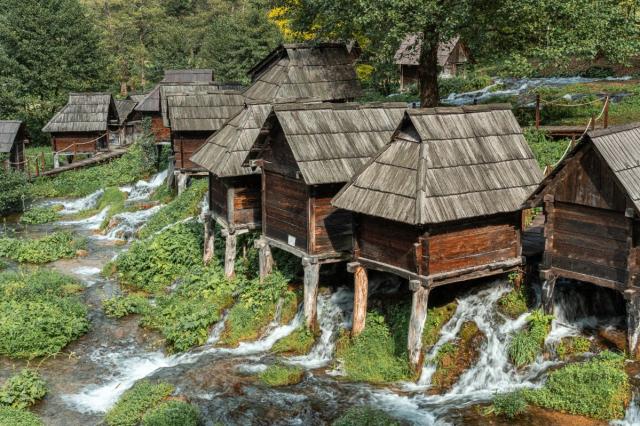 Staré dřevěné mlýny Mlinčići