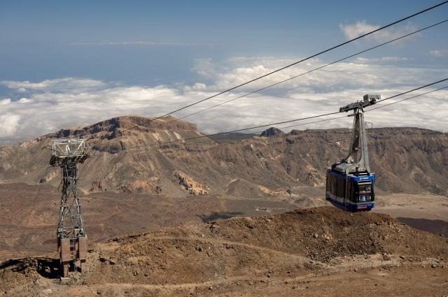 Lanovka na Pico del Teide