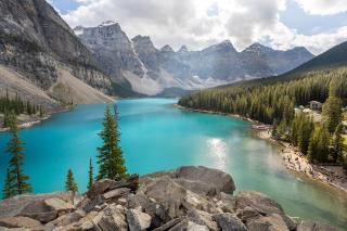 KANADA - SKALNATÉ HORY, toulky v NP Banff, Yoho a Jasper