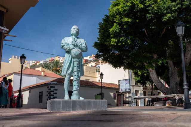 Socha Kryštofa Kolumba v San Sebastian de La Gomera