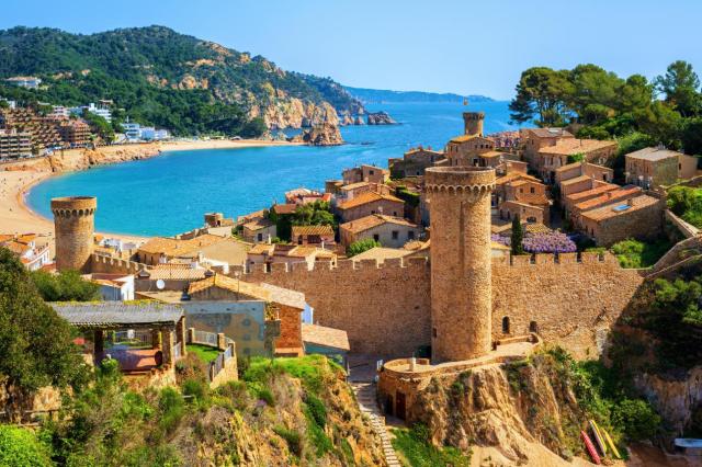 Tossa de Mar na Costa Brava