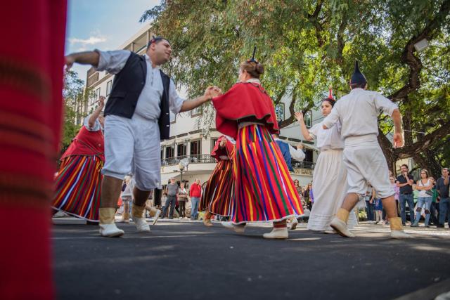Madeirské tradice v ulicích Funchalu