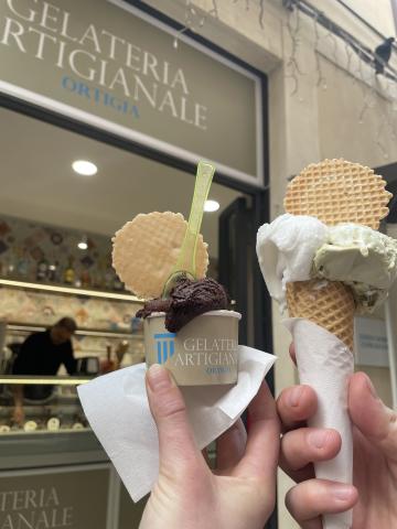 Dentro Ortigia Gelateria