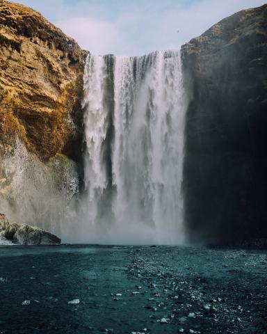Skógafoss Waterfall