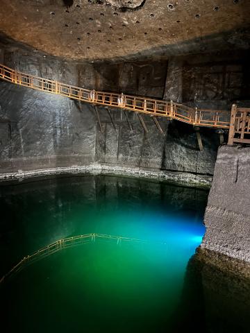 Solný důl Wieliczka