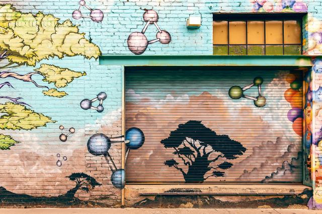Woodstock street art