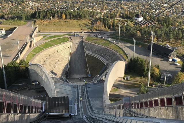 Kollensvevet Zipline & activities in Holmenkollen