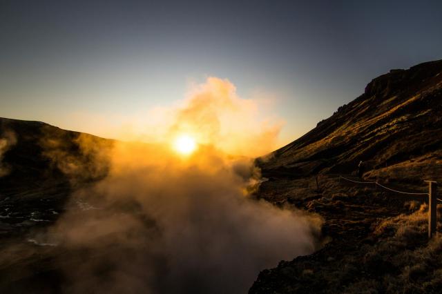 Reykjadalur Hot Spring Thermal River