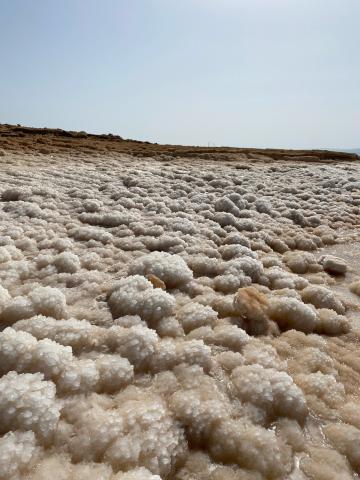 Salty rocks الصخور الملحيه