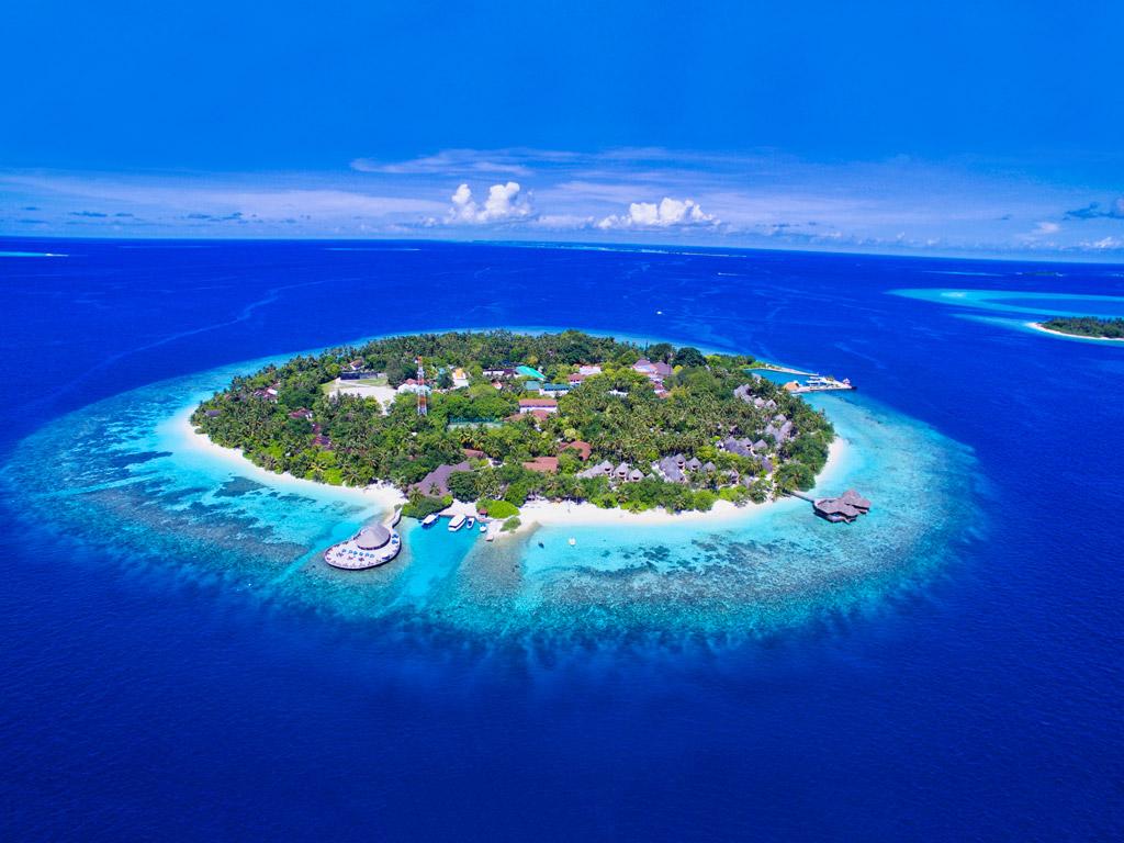 Bandos maldives карта