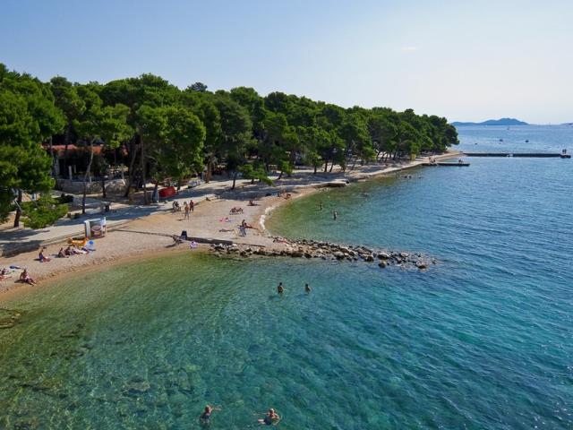 Biograd na Moru - pláž